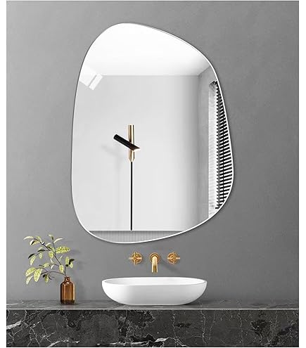 Saniclear Triova ovale spiegel 80x60cm met verwarming, directe en indirecte verlichting kopen