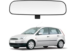 JINSENTGG Specchietto Retrovisore Interno Sostituzione per Ford Fiesta MK5 2003-2008 / Focus MK1 1998-2005 / Mondeo MK3 2001-2007, Specchietto Retrovisore Auto Interno in Vetro, 4982463, 1070225, 4027219
