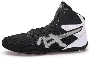 Zenithia Boxing Shoes High Top Wrestling Shoes Wrestling Trainer Shoe Sports Wrestling Shoes Non-Slip And Breathable Sweat Absorbing Lightweight Premium Quality For Men Women And Children