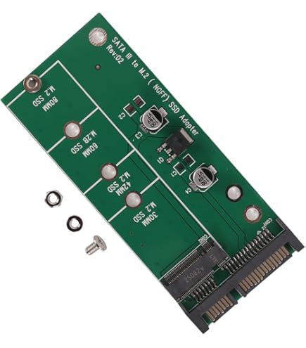 B Key M.2 NGFF MSATA SSD To SATA 3.0 Adapter 2 In 1 Converter Card For PC Laptop - Foto 10