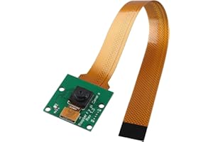 ZDE Camera Modulo da 5 Megapixel Fotocamera Filtro IR Videocam con Cavo Flessibile da 15 cm Compatibile con Raspberry Pi 5/4B/3B+/3B/2B/Zero w/2w
