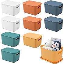 Jive 3er Set Dekobox A4 Fog Blue Set Di 3 Contenitori Da 16 L Con Coperchio Plastica Pp Riciclato Blu Antracite 3x16l 37 5 X 27 8 X 29 8 Cm 92957468