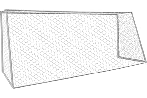Aoneky 24x 8Ft/ 10x 6.5Ft/18x7Ft/ 8x6Ft Polyester Hexagonal Football Goal Net, 4 mm Cord - Heavy Duty Soccer Netting - NOT Include POSTS