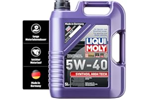 LIQUI MOLY Synthoil High Tech 5W-40 | 5 L | vollsynthetisches Motoröl | Art.-Nr.: 1307