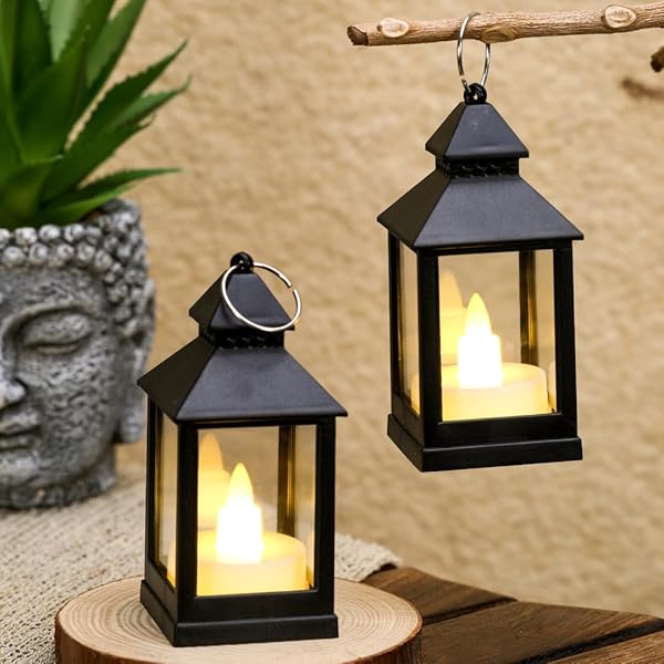 Buy Home Centre Pegasus Meadows Set of 2 Polypropylene LED