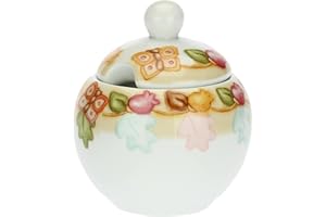 THUN - Zuccheriera - Linea Grace, Home Is Where Your Family Is - Cucina, caffè al Volo - Porcellana - 11x11x120 cm h; 300 ml