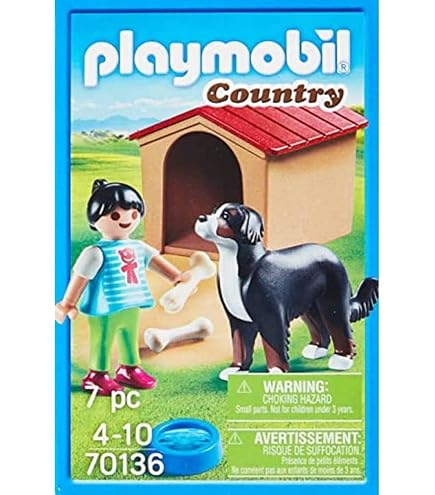 Playmobil 4227 scuderia cani da salvataggio figure accessori pezzi di