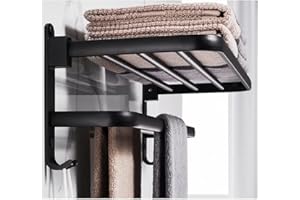 MNIXY Generic 7L45 Towel Rack, Acrylic