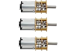 GA12-N20 DC 3V 6V 12V Mikrometallväxelmotor Kugghjulsväxelmotor 30RPM 50RPM 60RPM 100RPM 150RPM 200RPM 300RPM 600RPM 1000RPM(50,12V)