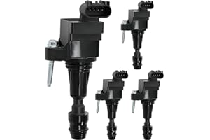 HQPASFY Ignition Coil Pack Set of 4 Replacement for Chevrolet Cobalt Equinox HHR Buick Lacrosse Pontiac G5 2.2L 2.4L 12v More Replaces# UF491, D522C, 12638824