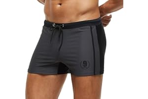 Arcweg Costume da Bagno Uomo Coulisse Pantaloncini Calzoncini da Bagno Elastico a Vita Bassa Boxershorts Slip Nuoto Spiaggia Mare Piscina