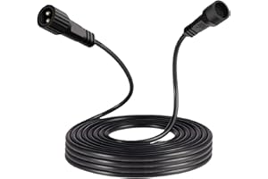 ‎AIFIZO AIFIZO Lichterkette Verlängerung 10M,IP65 wasserdichte für Weihnachtsbeleuchtung Außen, Kugellichter Lichterketten, Eiszapfen Weihnachtslichter, Netzlichter, Solar Lichterkette Led Verlängerungskabel