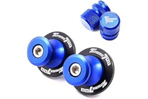 TEAUSA Passend for Yamaha Tenere 700 Tenere700 T7 Rally World Raid 2022 2023 Motorradzubehör Ventilkappe 6 mm Schwingenspulen Ständerschraube (Size : Combo-Blue)