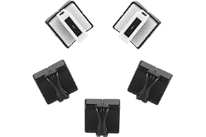 Firbon 5 Pieces Black Replacement Blade with Automatic Security Safeguard Design for A4 Paper Cutter Paper Trimmers