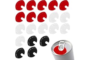 VBNZBK 20 Pezzi Chiudi Lattine Coperchio Chiudi Lattine Tappi per Lattine Bibite Bottiglie di Soda Lattina per Lattine Can Chiusura Portatili Antipolvere Coperchi di Lattine per Birra Soda Bevanda