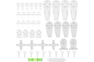 emperoch 44 sztuki haczyków na zdjęcia, bez śladów, haczyki ścienne, ukryte haczyki na zdjęcia ślubne, zegarki, lustra