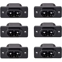 Zweipoliger Küchenstecker 25 A / 250 V | Für Herd, Backofen & Andere Hochleistungsgeräte | Robust & Sicher