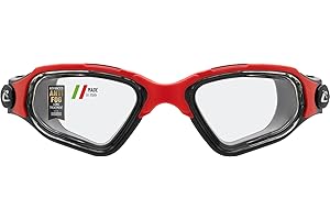 CRESSI Clear Eyes Goggles - Gafas de Natación Unisex de Silicona Pura con Tratamiento Molecular Antivaho para Lentes, Talla Única