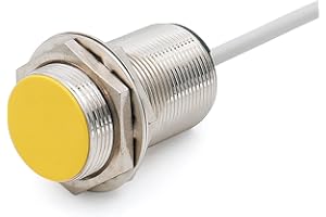 Heschen, interruttore induttivo del sensore di prossimità 10 mm, HS-M30-Bi10-AP6, incorporato, tipo cilindrico, DC10-30V 200mA, PNP NO (normalmente aperto), 3 fili, CE