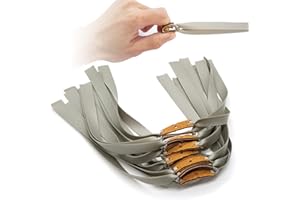 air swimmers (12 Piezas) - Elásticos de tirachinas de Goma tirachinas de 1 mm, tasa de Estiramiento 6 Veces, Bandas cónicas de Repuesto de Gomas para Natural de Tailandia para tirachinas