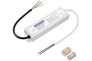 Karyoosi LED Trafo 24V 60W 2.5A, LED Netzteil 24V, LED Transformator 230V auf 24 Volt DC, Wasserdichtes IP67 LED Treiber Für LED-Beleuchtung im Innen- und Außenbereich