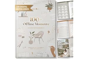 ‎LEBENSKOMPASS Lebenskompass® Beschäftigungsbuch – 100 kreative Beschäftigungen für weniger Screentime & mehr Me-Time – Inspirationen, Rätsel & Challenges - Offline-Buch