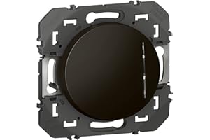 Legrand - Interrupteur ou va-et-vient avec voyant lumineux dooxie 10AX 250V~ -finition noir