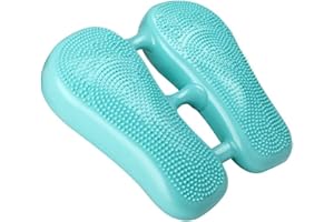 YADLCR Mini Stepper - Stepper Portatile Gonfiabile Balance Stepper Foot Stepper Machine Allenamento Step Esercizi Perdere Peso Fitness Stepper per l' Ufficio a casa (Color : Green)