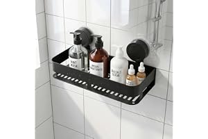 JYYWTSI Duschhylla Sugpropp 30 cm Stor, Duschhylla Utan Borrning, Duschkorg Utan Borrning, Schampohållare Dusch, Dusch Organi