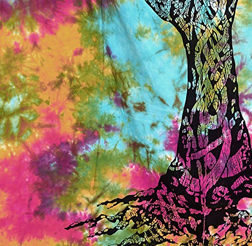 Tree of Life Tapestries , Hippie Tapestries , Bohemian Boho Tapestry , Dorm Tapestry ,Wall Tapestries, Tapestry Wall Hanging - 3