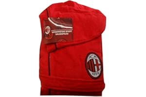 HERMET Milan 96330902110 Peignoir Adulte, 100% Coton, Rouge, XL