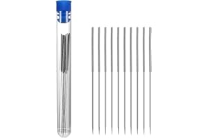 ZKGYUS Kit de Nettoyage pour Imprimante 3D, Buses d'aiguille de Nettoyage, Buse d'extrudeuse en Acier Inoxydable, 10 pièces 0.4 mm, Buses en Acier Inoxydable, Aiguilles de Nettoyage, Aiguilles de Nettoyage