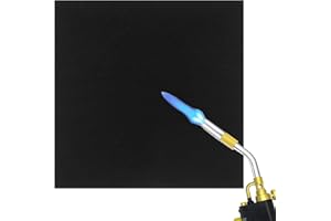 Katyjun Feuerschutzmatte, 30x30 cm Feuerfeste Unterlage Platte, Carbonfaserfilz Hitzeschutzmatte