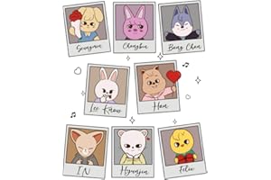 Stray Kids SKZOO Polaroid Composition Notebook: Stray Kids Everywhere All Around The World, You Make Stray Kids STAY!