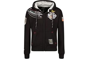 Geographical Norway Męska bluza z kapturem Faero