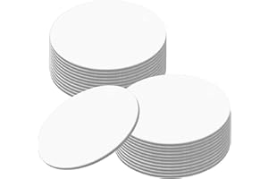 UIHRLM 30PCS NFC Tag, NTAG215 NFC Stickers, Easy Fixing 25mm Programmable Rewritable Round Blank Tags Compatible with Tagmo Amiibo and NFC-Enabled Mobile Phones Devices