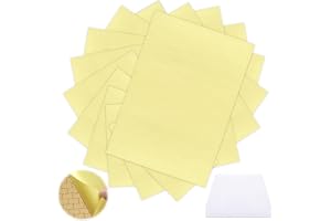 AYSYR 32 stycken ultravidhäftning pussel, självhäftande film transparent, superpussel lim för 8 000 bitar, A5 med skrapare