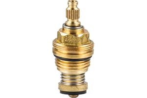 tecuro Universal Ventiloberteil 1/2 Zoll, mit Rückflussverhinderer für Armaturen und Ventile - 25412