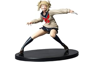 PURUUIGE My Hero Academia Figurine Himiko Toga - Figurine MHA - Personnages de dessin animé - Figurine de collection - Figurine en PVC - Décoration de bureau - Figurine d'action