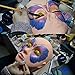 MYSWEETY Training Mannequin Flat Head Practice Make Up Eye False Lashes Eyelash Extensions Lip Tattoo Practice Model Manikin Head +10 False Lashes + Stainless Steel Clip Forceps