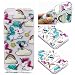 Produktbild HopMore Huawei Honor View 10 Hülle Silikon Transparent Durchsichtig Hüllen Clear Muster Design Bumper Ultra Slim Dünn TPU Handyhülle Kawaii One Piece Tasche Schale Hüllen Case Cover pour Honor V10 / View 10 -- Kawaii Einhorn