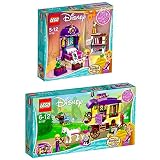 Lego Disney Princess 2er Set 41156 41157 Rapunzels Schlafgemach + Rapunzels Reisekutsche - Leg
