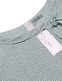 Acevog Damen 50s retro Kleid 1950er vintage Rockabilly Partykleider halbe Ärmel Cocktailkleider elegant Frühling S-XXL - 4