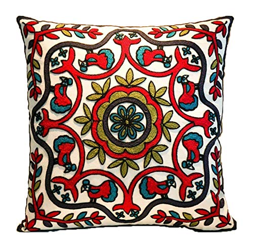 Cushion Cover 45x45cm Sofa Cushion Home Decoration ZUODU Hand Made National Embroidery Bohemian Hous Cushion Cover 45x45cm Sofa Cushion Home Decoration ZUODU Hand Made National Embroidery Bohemian Hous