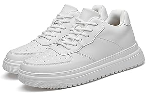 GÉNÉRIQUE Chaussures Rehaussantes Homme 8cm Chaussures élévatrices à Hauteur Invisible Chaussure de Marche Tennis Sport Golf Légère Respirant Sneakers