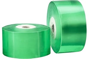 KINGLAKE Veredelungsband Grün,2 Rolle100 m x 3 cm pfropfbänder Dehnbare Grafting Tape Selbstklebendes pfropfband, Feuchtigkeit Barriere Pflanze Baum reparaturband Transparent Band für Obstbaum