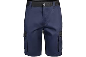 Velilla - 103021B; Bermuda Bicolor Multibolsillos