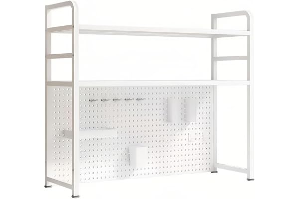 Skrivbordshylla, tvålagers skrivbord expansionshyllor