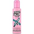 Crazy Color Vibrant Blue Jade Semi-Permanent Hair Dye. Highly Pigmented Teal Conditioning & Oil Nourishing Vegan Formula | No Bleach or Ammonia |100ml