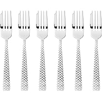 Sambonet Rock - Set 6 Forchette Da Dessert In Acciaio Inox 18/10 | Design Moderno, Lavastoviglie - Foto 10